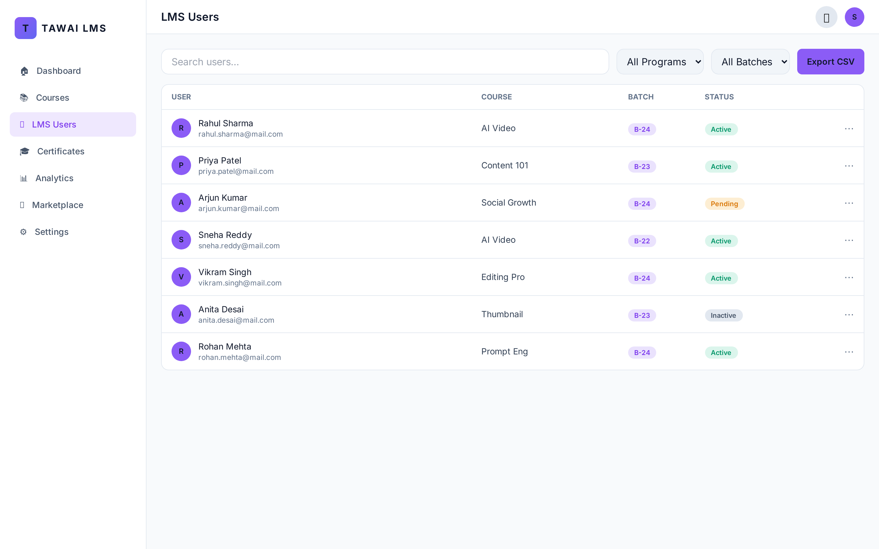 Student CRM